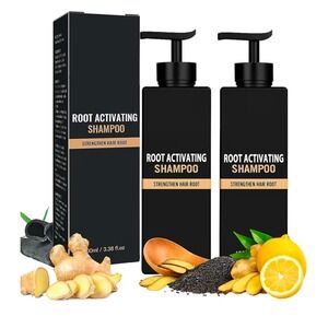 Root Activating Shampoo For Men Anti Hair Loss Treatment 2 Pcs 100ml